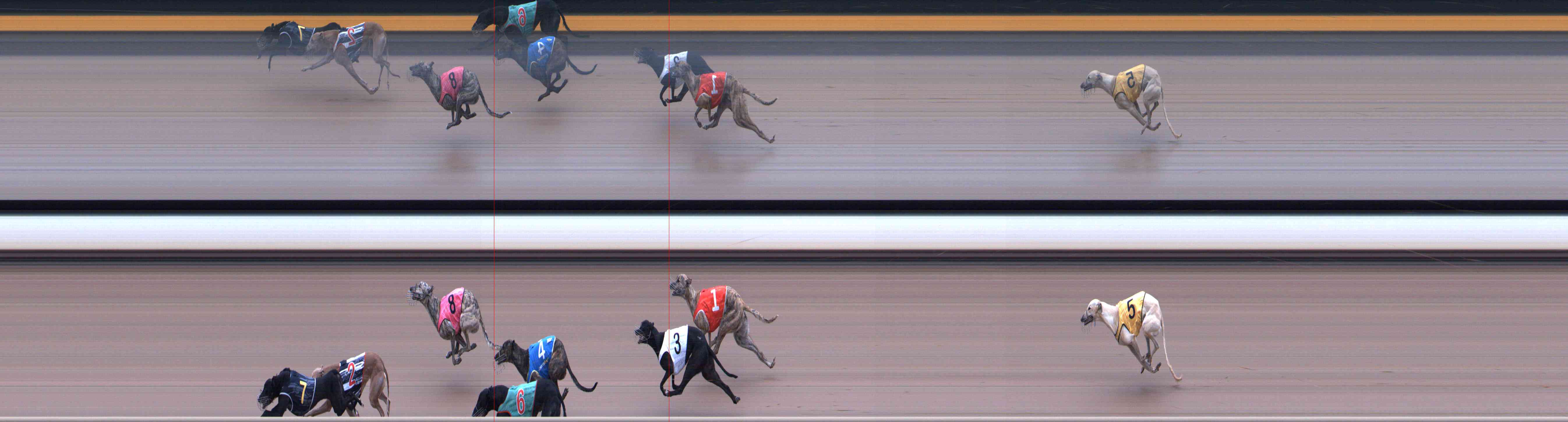 Race result finish photo